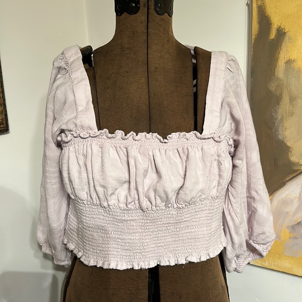 American Eagle boho top size L